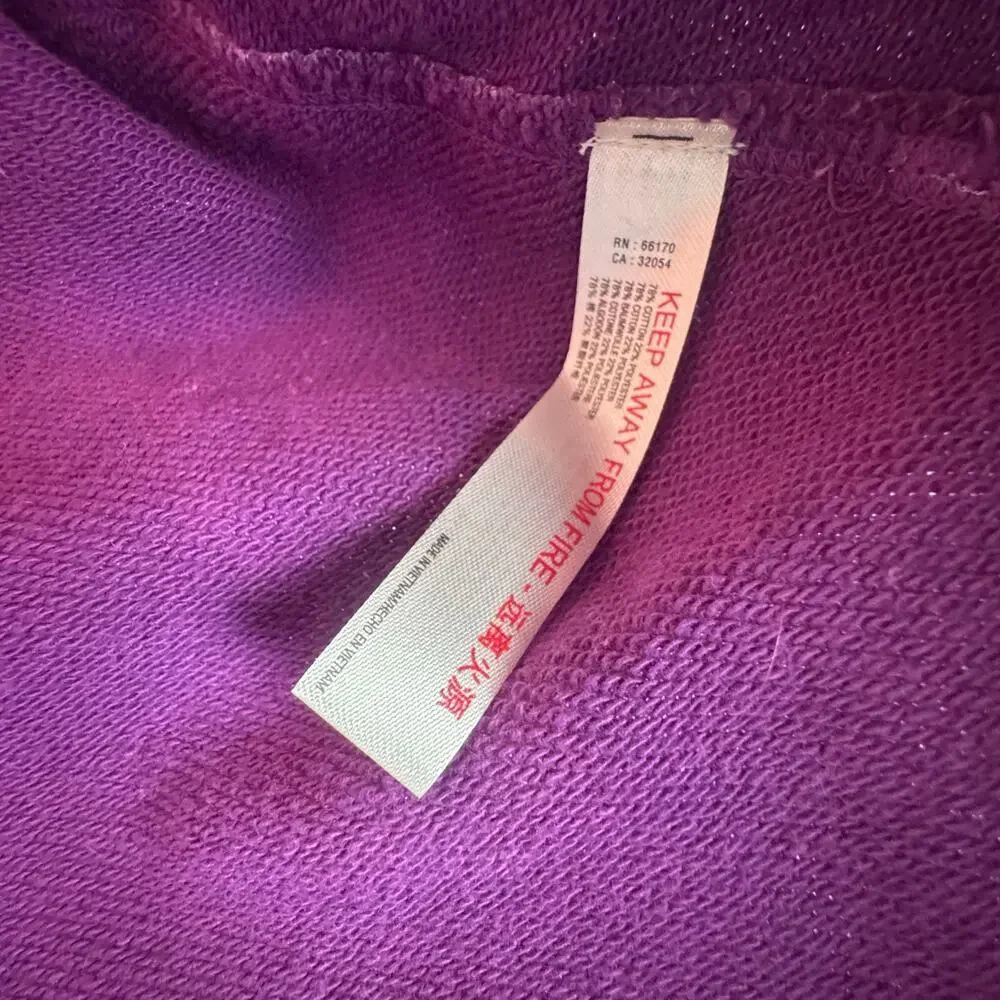Free People Oversized Ombre Metti Crew Sweatshirts Long Sleeve Size XS NWOT
